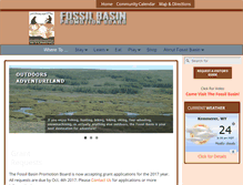Tablet Screenshot of fossilbasin.org